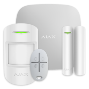 Kit alarma StarterKit Plus, wireless, LAN + 2G/3G + Wi-Fi, alb - AJAX StarterKitPlus(W)-20290
