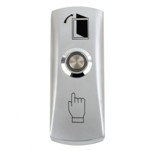 Buton iesire aplicabil din metal, cu LED CSB-805L