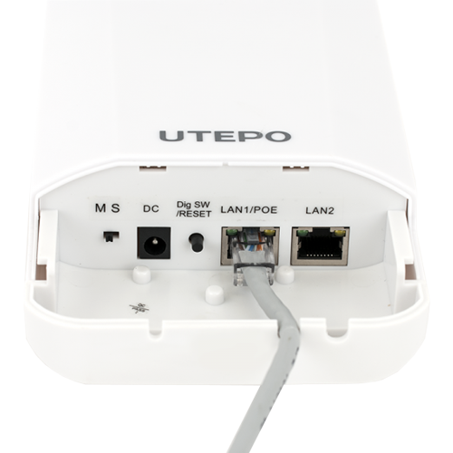 AP/Bridge wireless 2.4GHz, 300Mbps, 500m, PoE - UTEPO CP2-300 - imagine 2