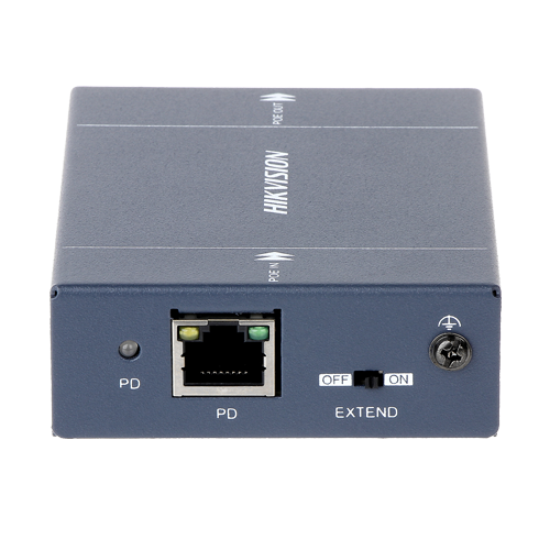 Spliter PoE 1 intrare Poe - 2 iesiri PoE , 400 metri, fara alimentare - Hikvision DS-1H34-0102P - imagine 2
