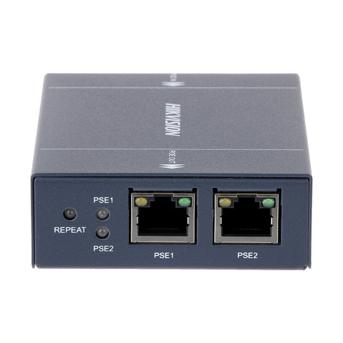 Spliter PoE 1 intrare Poe - 2 iesiri PoE , 400 metri, fara alimentare - Hikvision DS-1H34-0102P - imagine 3