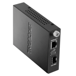Mediaconvertor Gigabit - SFP fibra optica (pt TFC-1600) - TRENDnet TFC-1000MGA