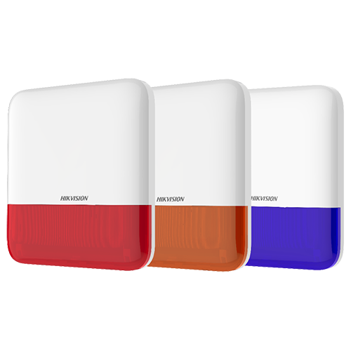 Sirena wireless AX PRO de exterior cu flash, led albastru, 868Mhz - HIKVISION DS-PS1-E-WE-B - imagine 2