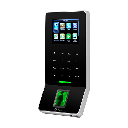 Terminal stand-alone de control acces si pontaj cu cititor de amprenta, proximitate EM125KHz si tastatura - ZKTeco ACO-F22-B-1