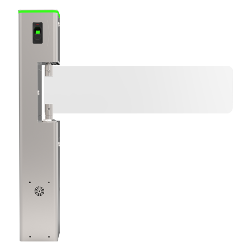 Poarta batanta automata din sticla pentru acces persoane cu dizabilitati - ZKTeco TS-SBT1000S - imagine 2