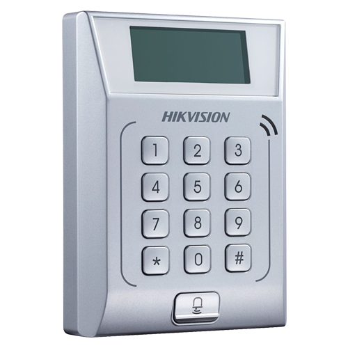Controler stand-alone TCP/IP cu tastatura si cititor card - HIKVISION DS-K1T802M