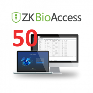 Licenta ZKBioAcces pentru 50 usi si 4000 utilizatori - Zkteco ZKBioAccess-50