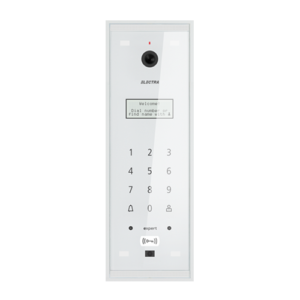 Panou exterior video EXPERT pentru BLOCURI - 255 de Familii, G3 - ELECTRA VPM.0BS03.ELWE5