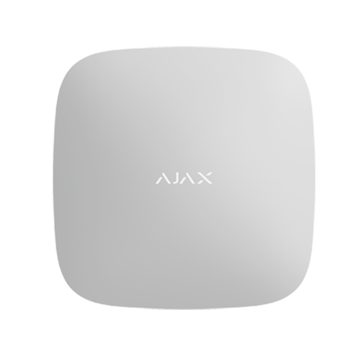 Centrala alarma wireless AJAX Hub2 - alb, 2xSIM 2G, Ethernet - AJAX Hub2(2G)(W)-14910