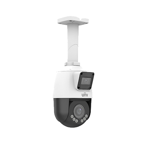 Camera IP PTZ 4X, Dual-Lens, 2x2MP, IR 50M, Audio, VCA, Lighthunter - UNV IPC9312LFW-AF28-2X4 - imagine 2