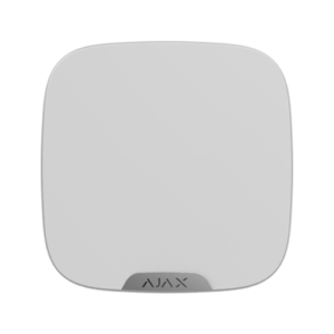Sirena de exterior, wireless, alb, personalizare logo - AJAX StreetSirenLogo(W)-20337