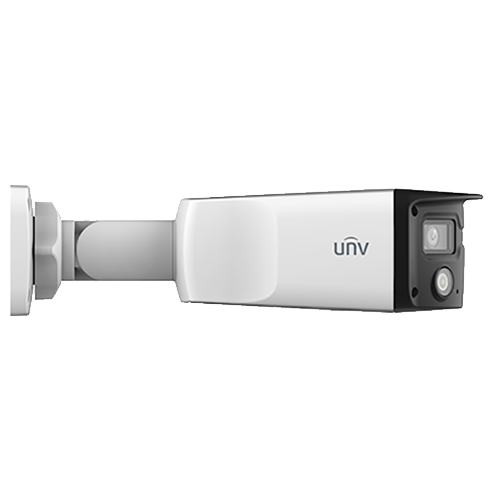 Camera IP seria Colorhunter 4MP, WhiteLight30m, Audio, Alarm, double lens, PoE, IP 67, IK10 - UNV IPC2K24SE-ADF40KMC-WL-I0 - imagine 5