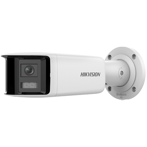 DarkFighter, AcuSense - Camera IP, 4MP, Panoramic view 180°, lentila 2.8mm, IR 40m, Audio, Alarma, PoE, IP67 - HIKVISION DS-2CD2T46G2P-ISU-SL-2.8mm