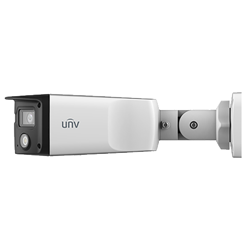 Camera IP seria Colorhunter 4MP, WhiteLight30m, Audio, Alarm, double lens, PoE, IP 67, IK10 - UNV IPC2K24SE-ADF40KMC-WL-I0 - imagine 4